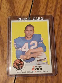 1969 Topps #173 George Byrd Buffalo Bills NFL Vintage Football Card