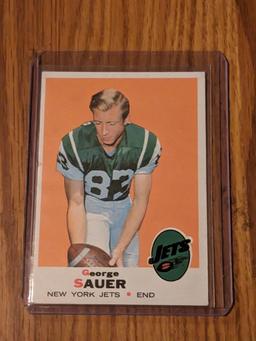 1969 Topps Vintage George Sauer #231 New York Jets