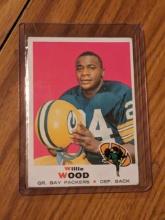 1969 Topps #168 Willie Wood Green Bay Packers Vintage