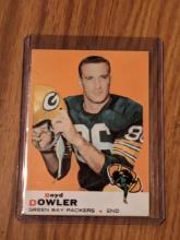 1969 Topps #33 Boyd Dowler Green Bay Packers Vintage,Original