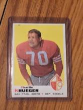 1969 Topps # 260 CHARLIE KRUEGER 49ers