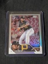 2023 Topps Chrome #64 Luis Ortiz Silver Refractor Pittsburgh Pirates RC