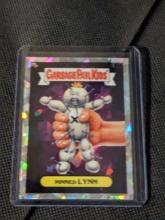 2020 TOPPS CHROME GARBAGE PAIL KIDS PINNED LYNN white cracked ice SP insert