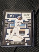 2021 Absolute Icons Green foil SP Ken Griffey Jr. Seattle Mariners #I-3