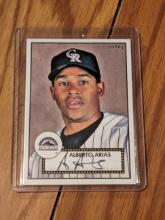 Alberto Arias Autograph Rookie Card RC 2007 Topps Signatures