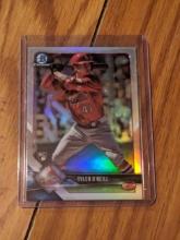 058/499 SP TYLER O'NEILL 2018 Bowman Chrome #12 Refractor Rookie RC