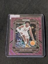 2023 Prizm Draft Picks Jalen Williams Purple Wave Prizm #88