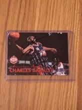 Charles Barkley autographed card w/coa