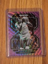 2022 Panini Prizm Draft Picks Patrick Ewing Purple Wave Prizm #38