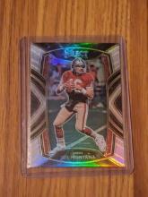 2020 Select Joe Montana CLUB LEVEL SILVER PRIZM card #219