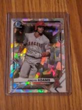 Jordyn Adams 2021 Bowman Chrome Cracked Ice /Atomic Refractor Prospect #BCP-30