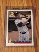 1993 Fleer Excel Derek Jeter Greensboro Hornets SS NY Yankees Card #106