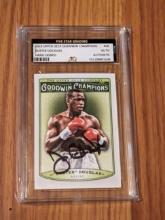 Buster Douglas 2019 Upper Deck Goodwin auto Authenticated by Fivestar Grading hand signed