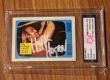 Hulk Hogan 1990 Classic WWF Hulk Hogan autograph Authenticated by Fivestar Grading