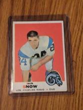 1969 Topps Football #256 Jack Snow Rams Notre Dame