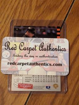 Cal Ripken JR autographed card w/coa