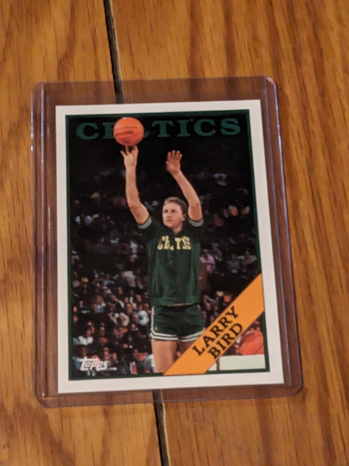 Larry Bird Topps 2006 reprint