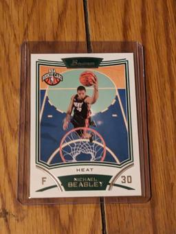 Michael Beasley RC rookie card 2008 Bowman #112