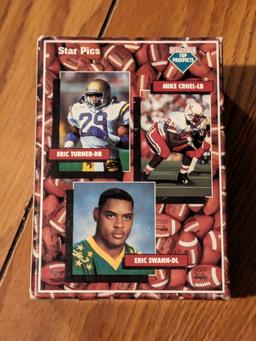 1991 Star Pics Pro Prospects Football 112 Card Set Brett Favre Rookie Card