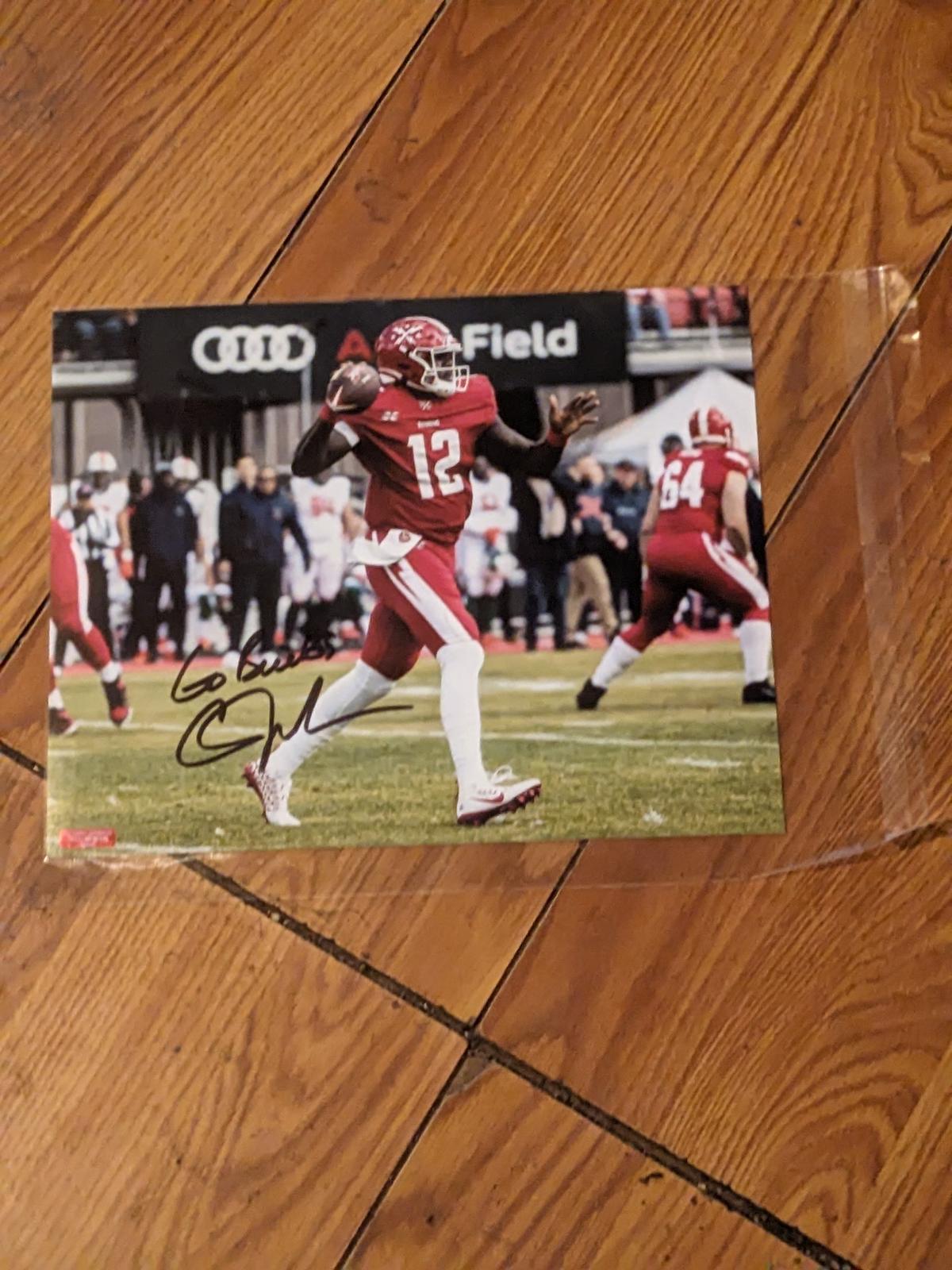 Cardale Jones Autographed signed Photo with coa