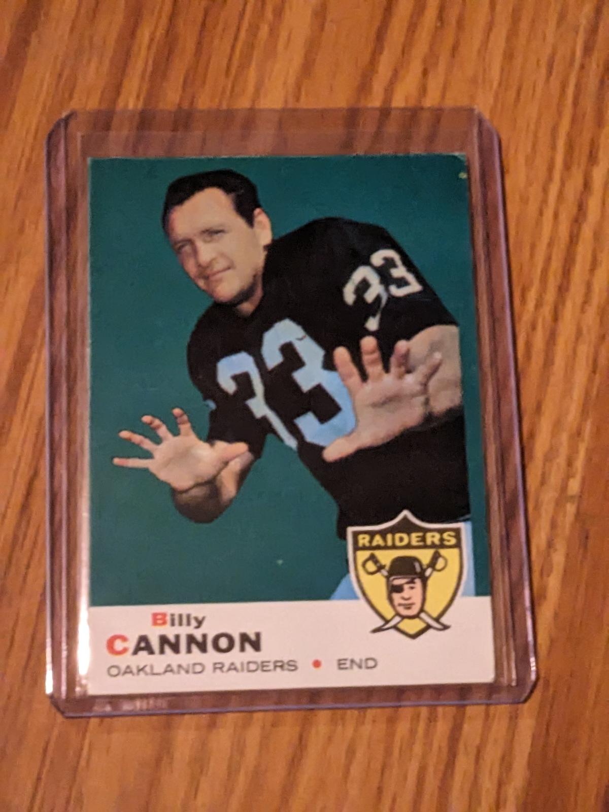 1969 Topps Football Billy Cannon #68  Vintage