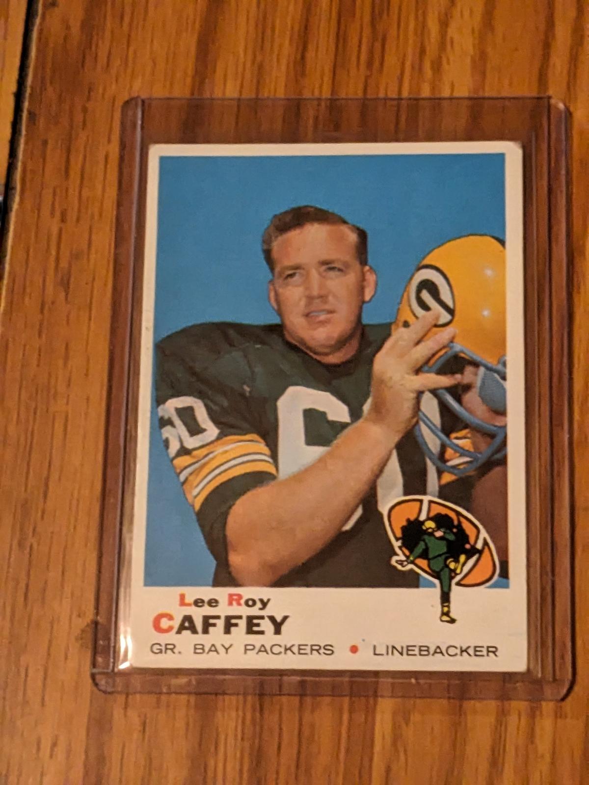LEE ROY CAFFEY 1969 Vintage Topps Card #146 GREEN BAY PACKERS