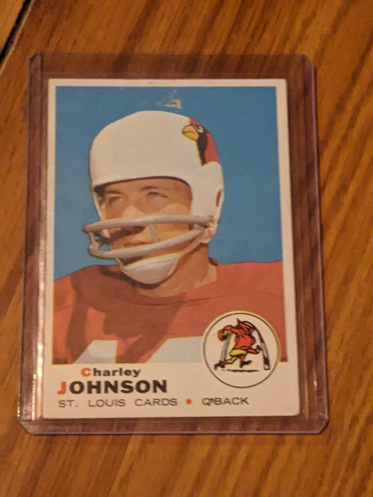 1969 Topps #247 Charley Johnson