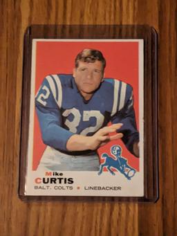 VINTAGE 1969 TOPPS MIKE CURTIS #229