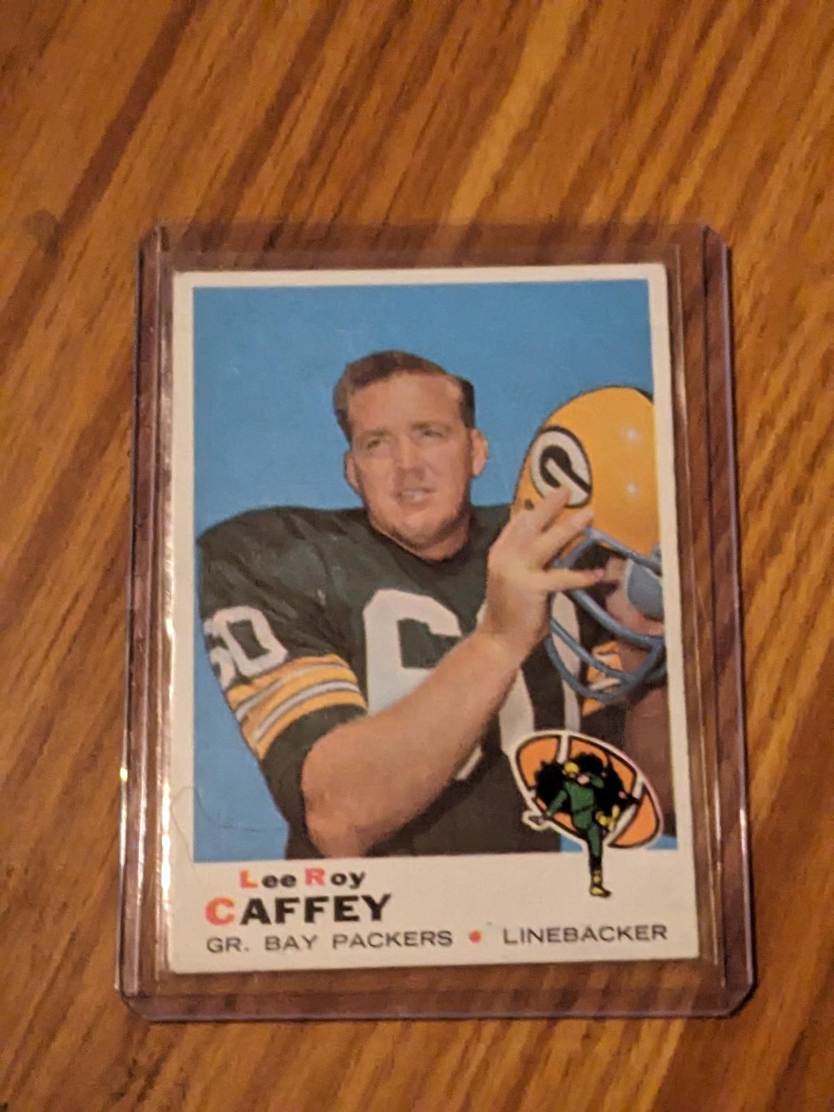 LEE ROY CAFFEY 1969 Vintage Topps Card #146 GREEN BAY PACKERS