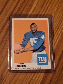 HOMER JONES 1969 Vintage CARD Topps #244 NEW YORK GIANTS Texas Southern