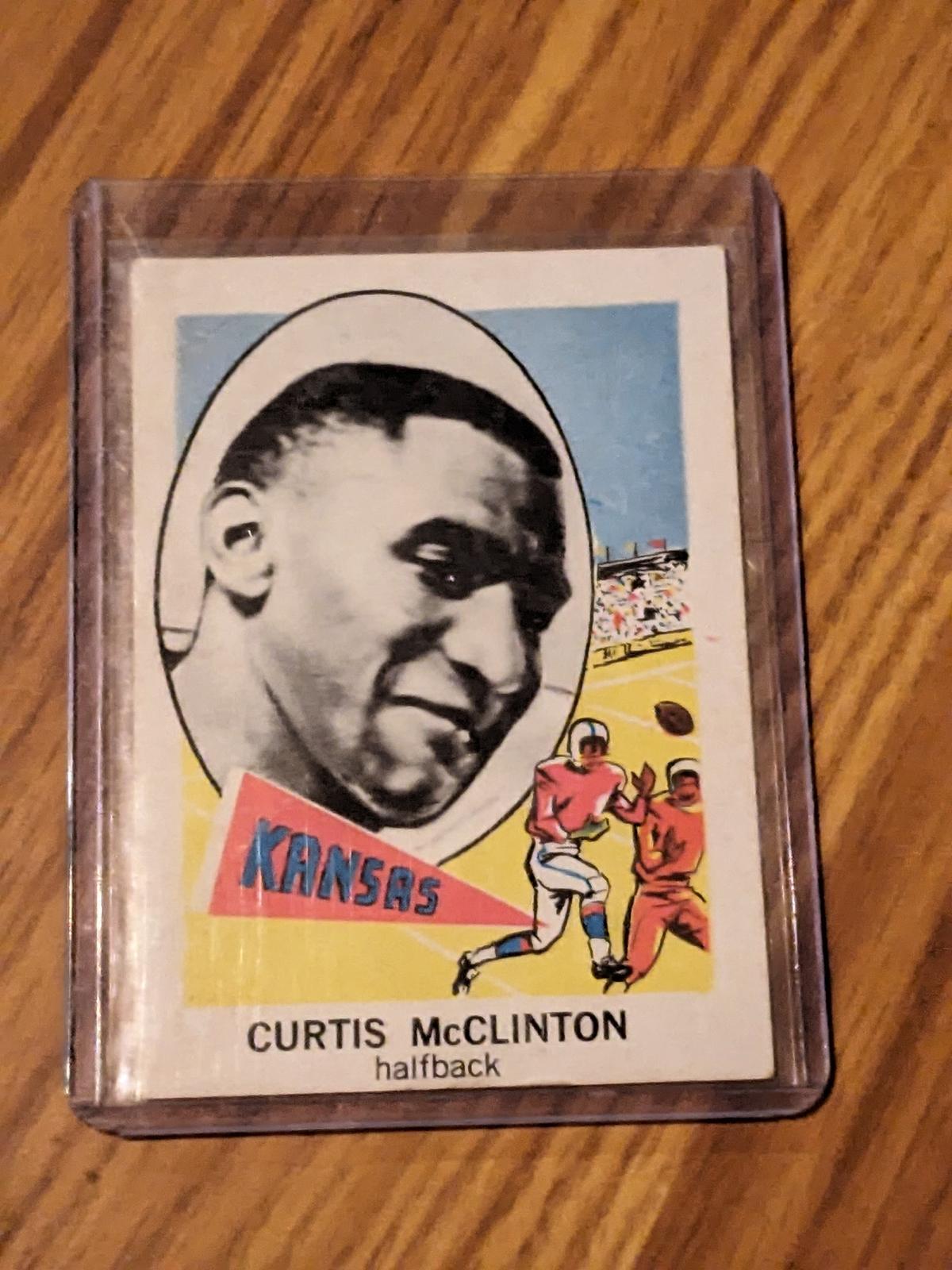 1961 Nu-Cards #131 Curtis McClinton