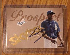 1370/1500 SP 2004 SkyBox Autographics #83 Edwin Jackson RC/Rookie