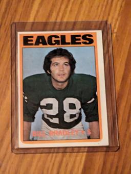 1972 Topps Football Bill Bradley RC #45 Philadelphia Eagles Vintage NFL Card
