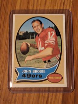 1970 Topps #130 John Brodie 49ers