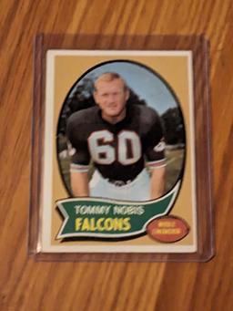 Tommy Nobis TOPPS NFL Football Card 1970 #40