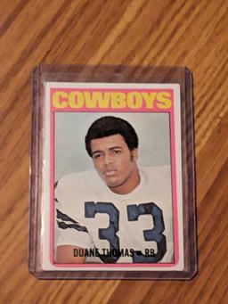 1972 Topps Duane Thomas #180 Card Dallas Cowboys Vintage