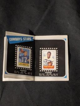 1969 TOPPS NFL Football #5 Dallas Cowboys Mini Card Stamps Album