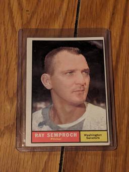 1961 Topps #174 Ray Semproch Vintage Baseball Card