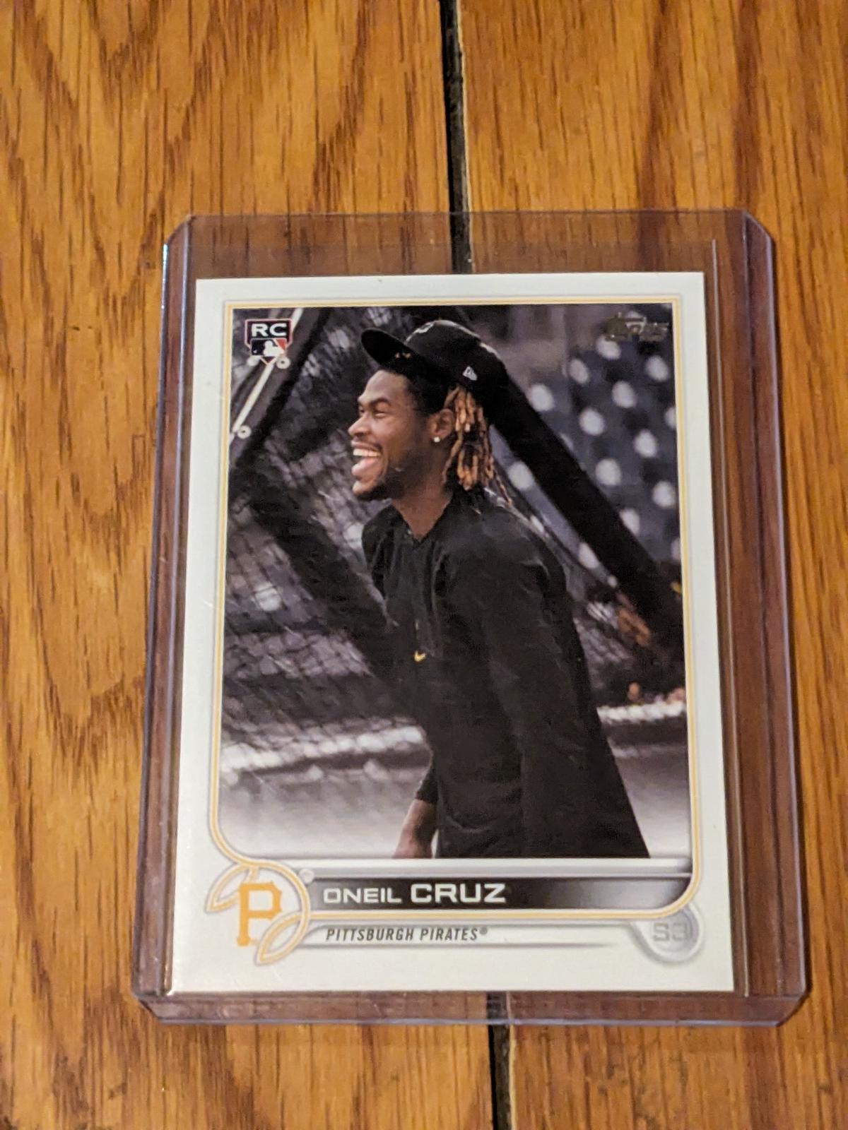 ONeil Cruz 2022 Topps #537. Photo Variation SP - Pittsburgh Pirates - RC Rookie