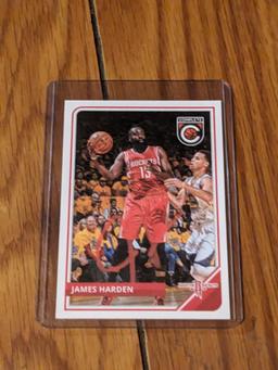 James Harden autographed card w/coa