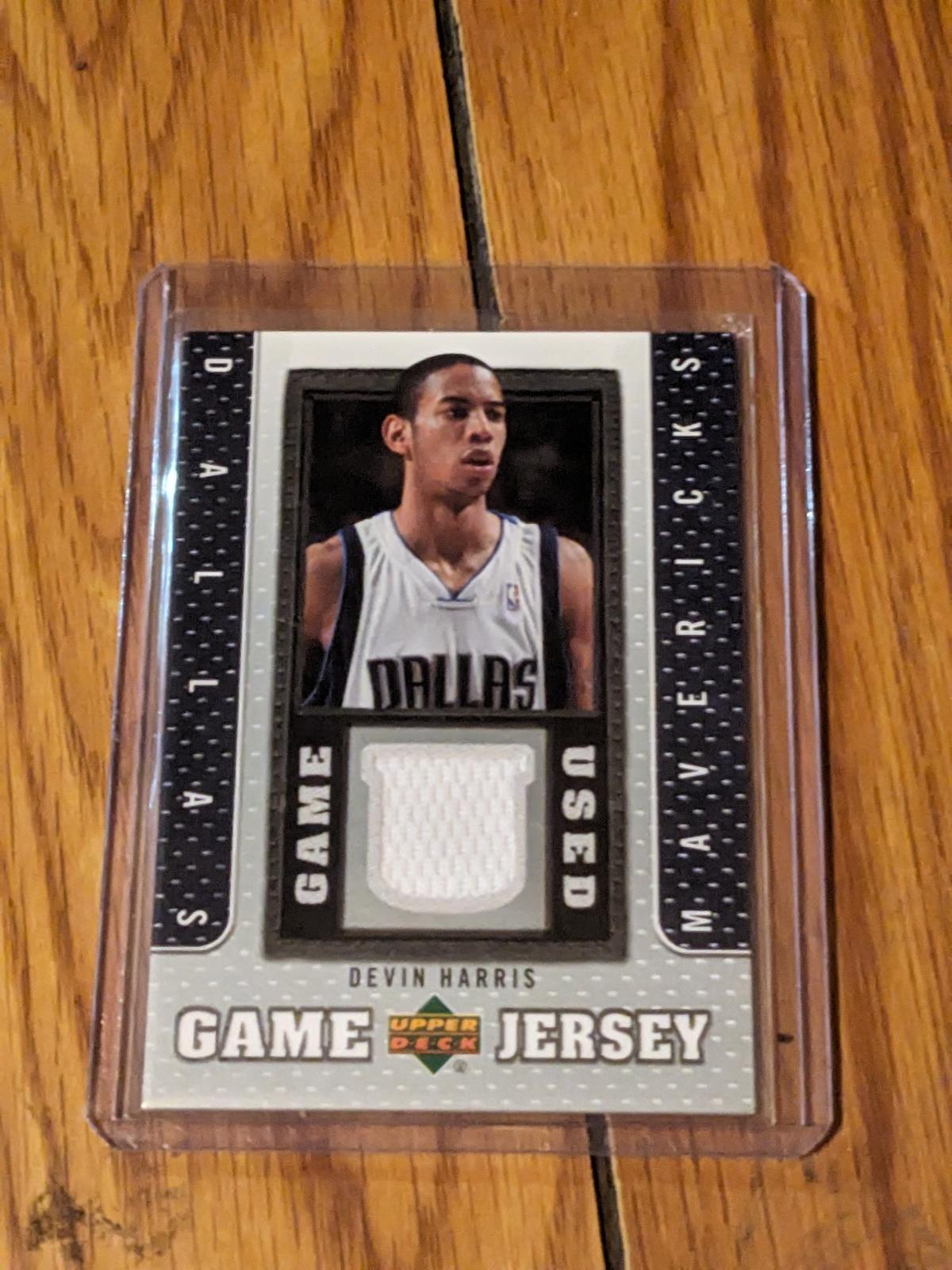 2007-08 Upper Deck - Game Jersey Patch #GJ-DH Devin Harris