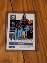 JA Morant autographed card w/coa