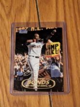 Barry Bonds autographed card w/coa