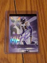 Randy Moss autographed card w/coa