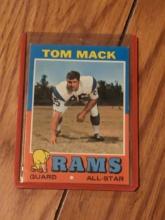 1971 Topps Tom Mack #94 Los Angeles Rams