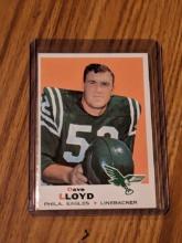 DAVE LLOYD 1969 Vintage FOOTBALL CARD Topps #220 Philadelphia Eagles