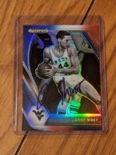 Jerry West autographed card w/coa