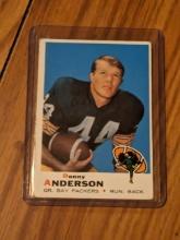 1969 Topps DONNY ANDERSON #237 GREEN BAY PACKERS Vintage