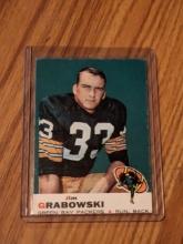 1969 Topps JIM GRABOWSKI #124 GREEN BAY PACKERS Vintage