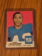 1969 Topps Set-Break # 37 Spider Lockhart Vintage Football Card